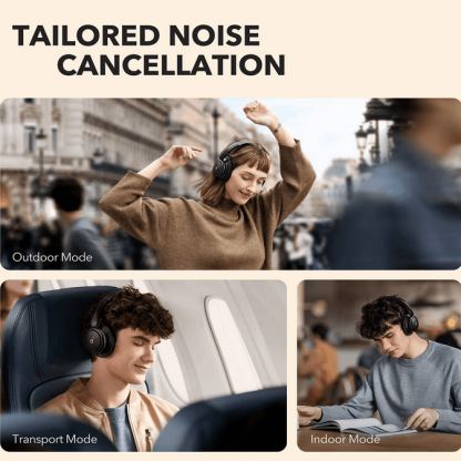 Anker Soundcore Life Q30 Active Noise Cancelling Headphones - безжични слушалки с активна изолация на околния шум (черен) 4