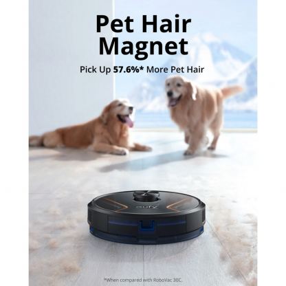 Anker Eufy RoboVac X8 Hybrid Vacuum Cleaner - прахосмукачка робот (черен)  5