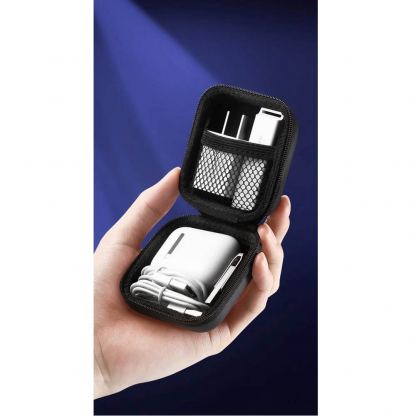 Ugreen Headphones Cover Case - удароусточив кейс за Apple AirPods и други слушалки (черен) 3