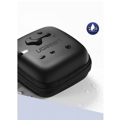 Ugreen Headphones Cover Case - удароусточив кейс за Apple AirPods и други слушалки (черен) 5