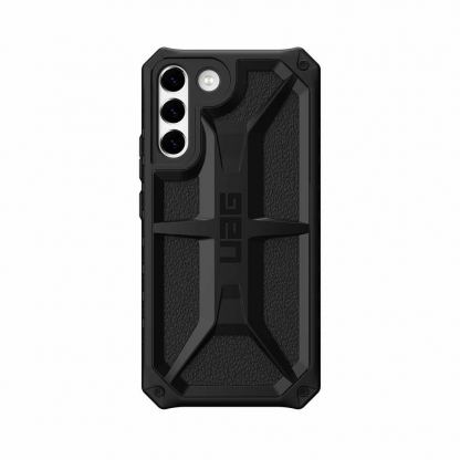 Urban Armor Gear Monarch Case - удароустойчив хибриден кейс за Samsung Galaxy S22 Plus (черен)