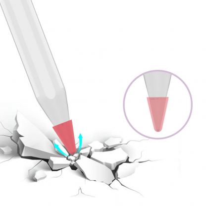 Stoyobe Pencil Silicone Case Nibs 8 pcs. - комплект силиконови протектори за върха на Apple Pencil и Apple Pencil 2nd Gen (8 броя) (цветни) 2