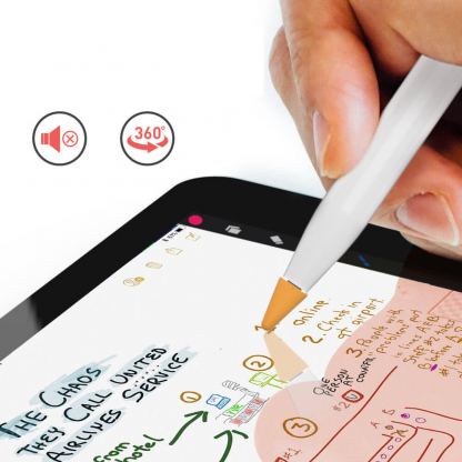 Stoyobe Pencil Silicone Case Nibs 8 pcs. - комплект силиконови протектори за върха на Apple Pencil и Apple Pencil 2nd Gen (8 броя) (цветни) 6