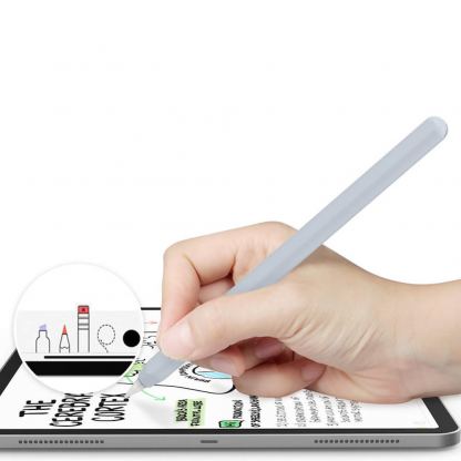 Stoyobe Silicone Pencil Sleeve Set - комплект силиконов калъф за Apple Pencil 2 (розов-син) (2 броя) 4