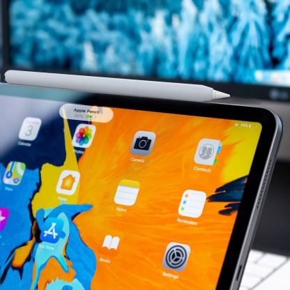 Stoyobe Silicone Pencil Sleeve Set - комплект силиконов калъф за Apple Pencil 2 (розов-син) (2 броя) 6