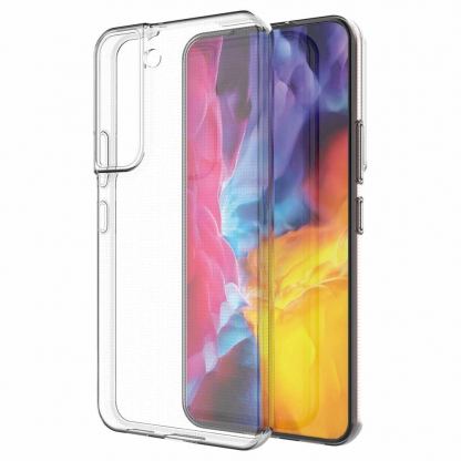 TPU Gel Cover Case - силиконов (TPU) калъф за Samsung Galaxy S22 Plus (прозрачен) 4