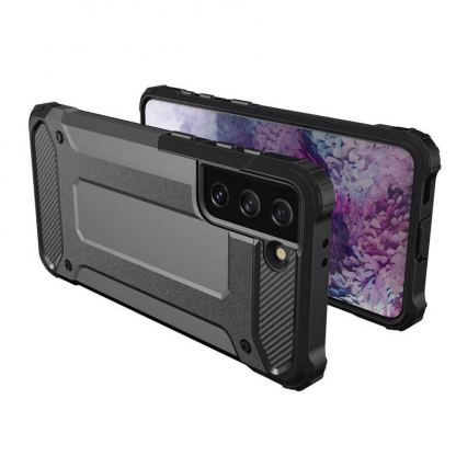 Hybrid Armor Case - хибриден удароустойчив кейс за Samsung Galaxy S22 Plus (черен) 7