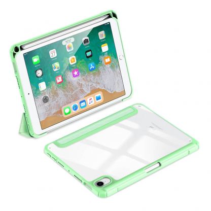 DUX DUCIS Toby Tablet Case - хибриден удароустойчив кейс с отделение за Apple Pencil 2 за iPad mini 6 (2021) (зелен) 11
