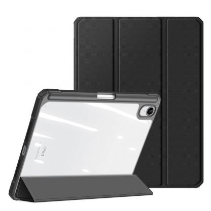 DUX DUCIS Toby Tablet Case - хибриден удароустойчив кейс с отделение за Apple Pencil 2 за iPad mini 6 (2021) (черен) 10