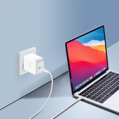 Dux Ducis Wall Charger USB-C 30W PD - захранване за ел. мрежа 30W с USB-C изход и технология за бързо зареждане (бял) 11