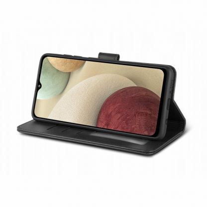 Tech-Protect Waller Leather Flip Case - кожен калъф, тип портфейл за Samsung Galaxy S22 Plus (черен) 2