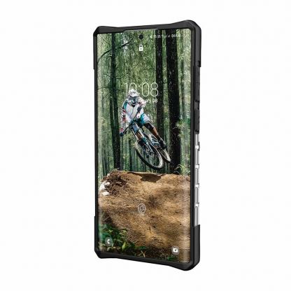 Urban Armor Gear Plasma Case - удароустойчив хибриден кейс за Samsung Galaxy S22 Ultra (прозрачен) 5