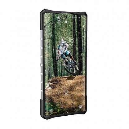Urban Armor Gear Plasma Case - удароустойчив хибриден кейс за Samsung Galaxy S22 Ultra (прозрачен) 6