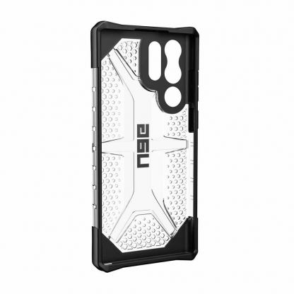 Urban Armor Gear Plasma Case - удароустойчив хибриден кейс за Samsung Galaxy S22 Ultra (прозрачен) 7