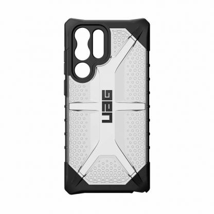 Urban Armor Gear Plasma Case - удароустойчив хибриден кейс за Samsung Galaxy S22 Ultra (черен-прозрачен) 8