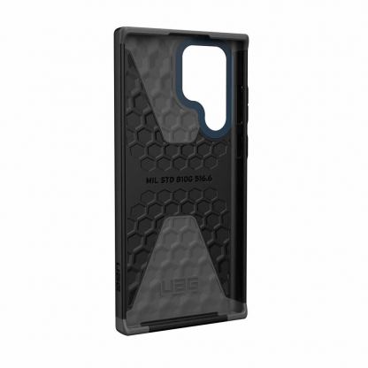 Urban Armor Gear Civilian Case - удароустойчив хибриден кейс за Samsung Galaxy S22 Ultra (тъмносин) 7
