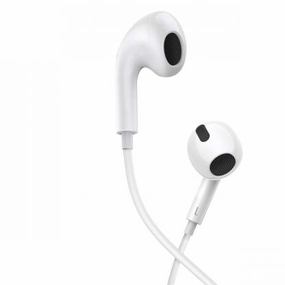 Baseus Encok C17 In-Ear USB-C Stereo Headphones (NGCR010002) - слушалки с USB-C кабел, управление на звука и микрофон (бял) 3