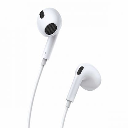 Baseus Encok C17 In-Ear USB-C Stereo Headphones (NGCR010002) - слушалки с USB-C кабел, управление на звука и микрофон (бял) 17