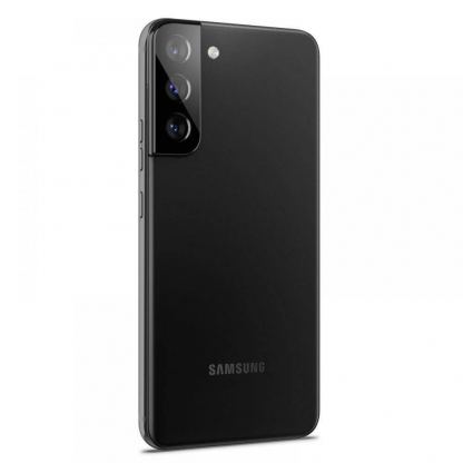 Spigen Optik Lens Protector - 2 броя предпазни стъклени протектори за камерата на Samsung Galaxy S22, Galaxy S22 Plus (черен) 2