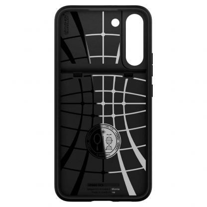 Spigen Slim Armor CS Case - хибриден кейс с отделение за кр. карти и най-висока степен на защита за Samsung Galaxy S22 Plus (черен) 4