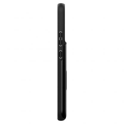 Spigen Slim Armor CS Case - хибриден кейс с отделение за кр. карти и най-висока степен на защита за Samsung Galaxy S22 Plus (черен) 5