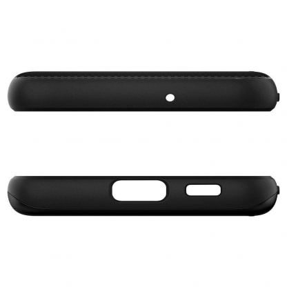 Spigen Slim Armor CS Case - хибриден кейс с отделение за кр. карти и най-висока степен на защита за Samsung Galaxy S22 Plus (черен) 10