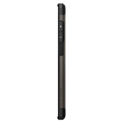 Spigen Tough Armor Case - хибриден кейс с най-висока степен на защита за Samsung Galaxy S22 Ultra (сив) 5