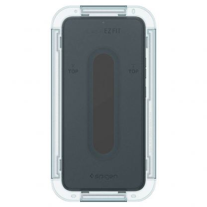 Spigen Tempered Glass GLAS.tR EZ Fit - калено стъклено защитно покритие за дисплея на Samsung Galaxy S22 (2 броя) (прозрачно) 4