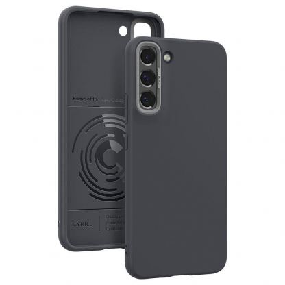 Spigen Cyrill Color Brick Case - силиконов (TPU) калъф с висока степен на защита за Samsung Galaxy S22 (сив) 10
