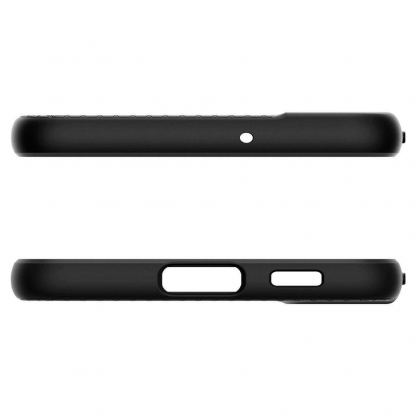 Spigen Liquid Air Case - силиконов (TPU) калъф с висока степен на защита за Samsung Galaxy S22 Plus (черен) 5