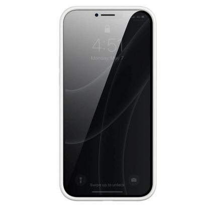 Baseus Jelly Liquid Silica Gel Case (ARYT000502) - силиконов (TPU) калъф за iPhone 13 Pro Max (бял) 2