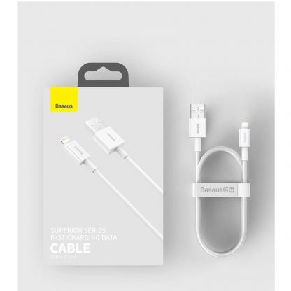 Baseus Superior Lightning USB Cable (CALYS-A01) - USB кабел за Apple устройства с Lightning порт (100 см) (черен) 17