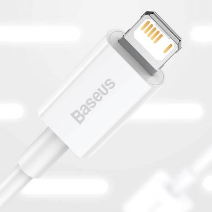 Baseus Superior Lightning USB Cable (CALYS-A02) - USB кабел за Apple устройства с Lightning порт (100 см) (бял) 13