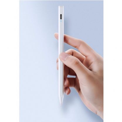 Dux Ducis Stylus Pen Cassic Version (USB-C port) - алуминиева професионална писалка за iPad (бял) 8
