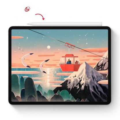 Dux Ducis Stylus Pen Cassic Version (USB-C port) - алуминиева професионална писалка за iPad (бял) 9