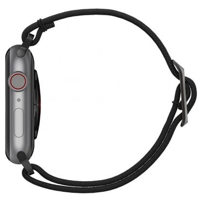 Spigen Fit Lite Band - лека текстилна каишка за Apple Watch 38мм, 40мм, 41мм (черен) 5