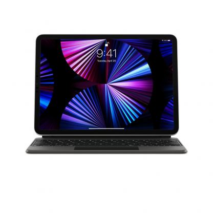 Apple Magic Keyboard US - безжична клавиатура за iPad Pro 11 M1 (2021), iPad Pro 11 (2020), iPad Pro 11 (2018), iPad Air 5 (2022), iPad Air 4 (2020) (черен) 6