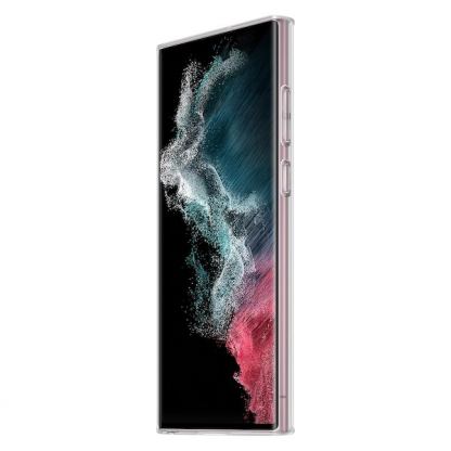 Samsung Protective Clear Cover EF-QS908CTEGWW - оригинален хибриден кейс за Samsung Galaxy S22 Ultra (прозрачен) 3