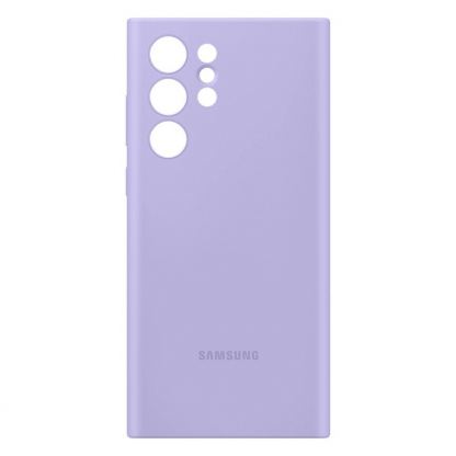 Samsung Silicone Cover EF-PS908TVEGWW - оригинален силиконов кейс за Samsung Galaxy S22 Ultra (лилав) 3