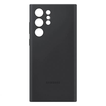 Silicone Cover - първо качество силиконов кейс за Samsung Galaxy S22 Ultra (черен) 3