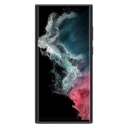 Silicone Cover - първо качество силиконов кейс за Samsung Galaxy S22 Ultra (черен) 4