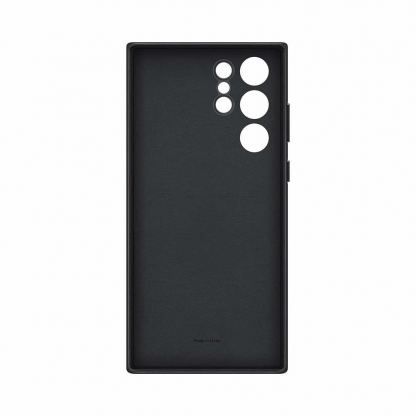 Samsung Leather Cover EF-VS908LBEGWW - оригинален кожен кейс (естествена кожа) за Samsung Galaxy S22 Ultra (черен) 4
