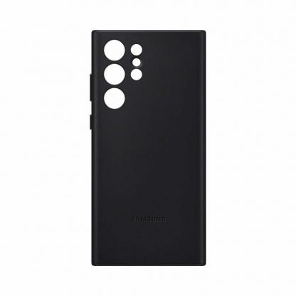 Samsung Leather Cover EF-VS908LBEGWW - оригинален кожен кейс (естествена кожа) за Samsung Galaxy S22 Ultra (черен) 5