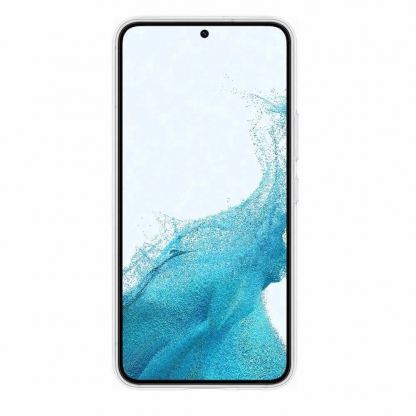 Samsung Clear Standing Cover EF-JS901CTEGWW - оригинален удароустойчив хибриден кейс с поставка за Samsung Galaxy S22 (прозрачен) 2