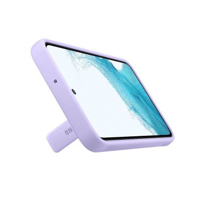 Samsung Protective Standing Cover EF-RS901CVEGWW - оригинален хибриден кейс за Samsung Galaxy S22 (лилав) 6