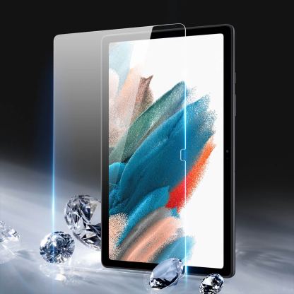DUX DUCIS Case Friendly Tough Tempered Glass Protector - калено стъклено защитно покритие за дисплея на Samsung Galaxy Tab A8 10.5 (2022) (прозрачен) 3