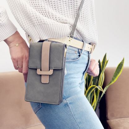 Fancy Handmade Bag Case Model 1 With Shoulder Strap - малка и компактна чанта с презрамка (зелен) 3