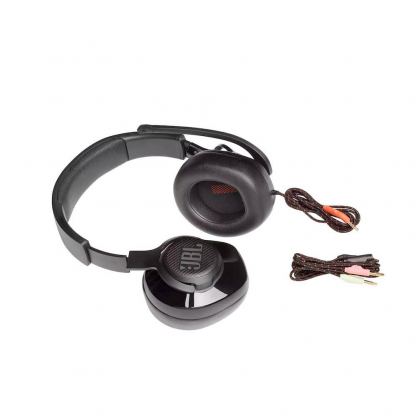 JBL Quantum 200 Over-Ear Gaming Headset - гейминг слушалки с микрофон и 3.5mm жак (черен) 8