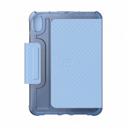 Urban Armor Gear U Lucent Case - удароустойчив хибриден кейс от най-висок клас за iPad mini 6 (2021) (син-прозрачен) 9