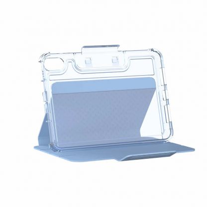 Urban Armor Gear U Lucent Case - удароустойчив хибриден кейс от най-висок клас за iPad mini 6 (2021) (син-прозрачен) 10